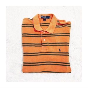 Polo Ralph Lauren VTG Rugby Striped Button Down L